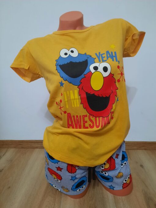Pijama pentru Femei, 2 piese, Bumbac 100%