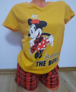 Pijama pentru Femei, 2 piese, Bumbac 100%