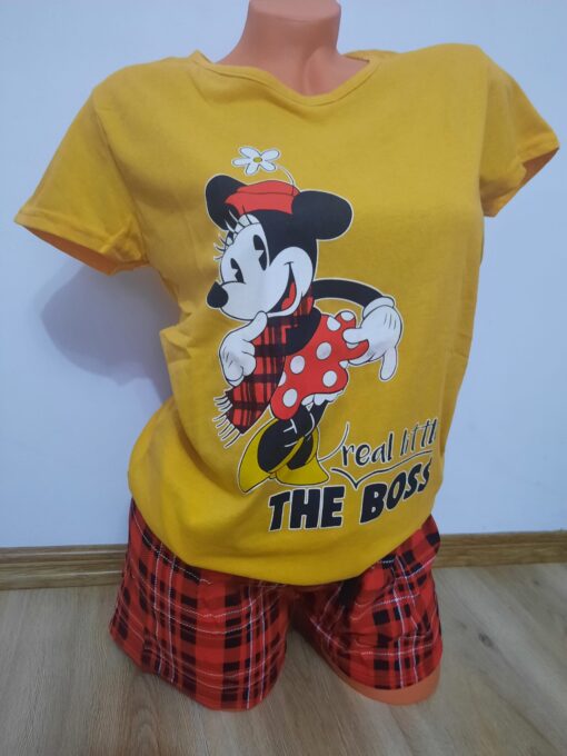 Pijama pentru Femei, 2 piese, Bumbac 100%