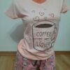 Pijama pentru Femei, 2 piese, Bumbac 100%