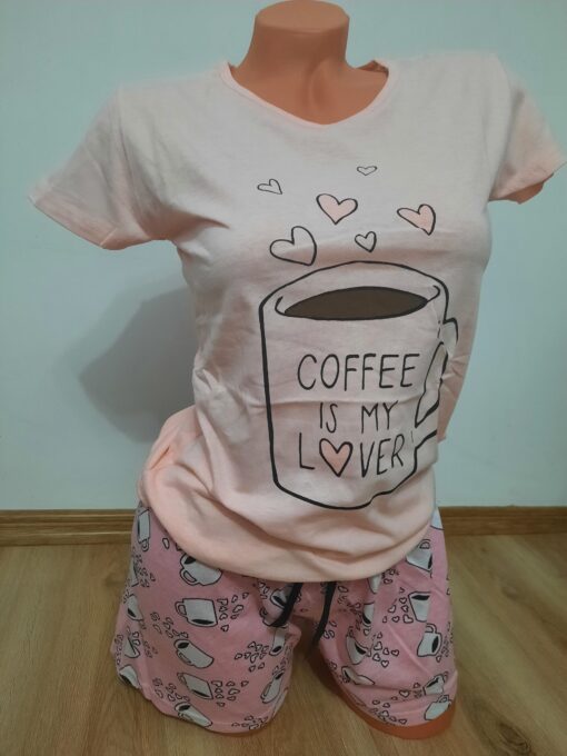 Pijama pentru Femei, 2 piese, Bumbac 100%