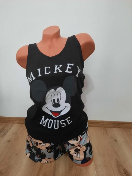 Pijama pentru Femei, 2 piese, Bumbac 100%