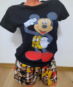 Pijama pentru Femei, 2 piese, Bumbac 100%