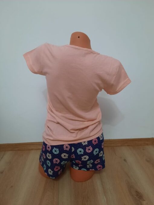 Pijama pentru Femei, 2 piese, Bumbac 100% - imagine 2