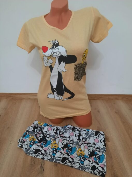 Pijama pentru Femei, 2 piese 100% bumbac