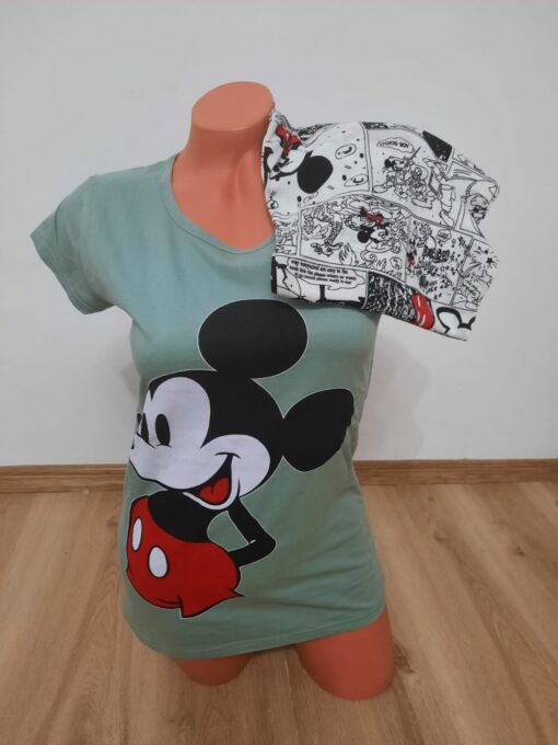 Pijama pentru Femei, 2 piese 100% bumbac - imagine 3