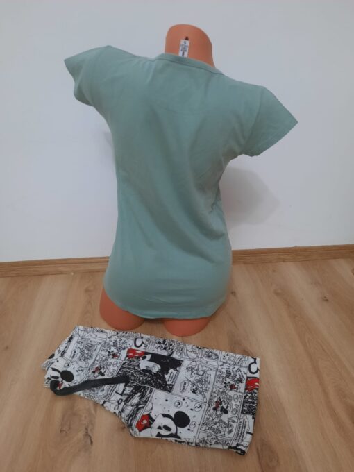 Pijama pentru Femei, 2 piese 100% bumbac - imagine 2