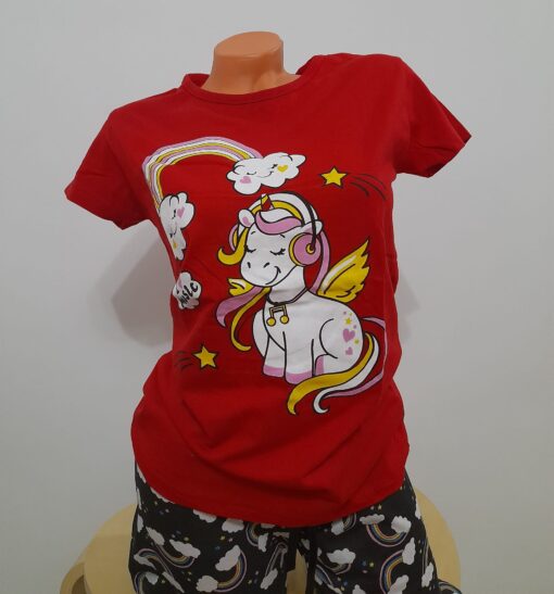 Pijama pentru Femei, 2 piese Bumbac 100%