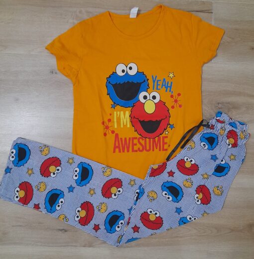 Pijama pentru Femei, 2 piese Bumbac 100% - imagine 3