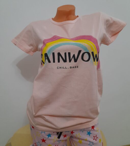 Pijama pentru Femei, 2 piese Bumbac 100%