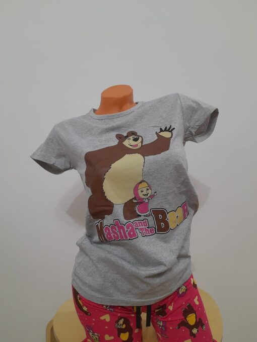 Pijama pentru Femei, 2 piese Bumbac 100%