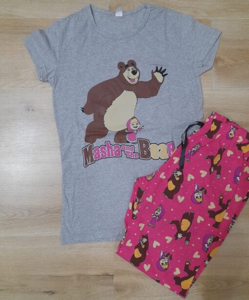 Pijama pentru Femei, 2 piese Bumbac 100% - imagine 2