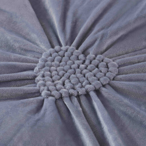 Set Lenjerie de Pat din Catifea, Cu Broderie, 4 Piese, Pat 2 Persoane, JOJO Home - imagine 2