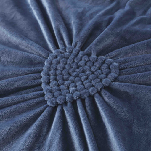 Set Lenjerie de Pat din Catifea, Cu Broderie, 4 Piese, Pat 2 Persoane, JOJO Home - imagine 2