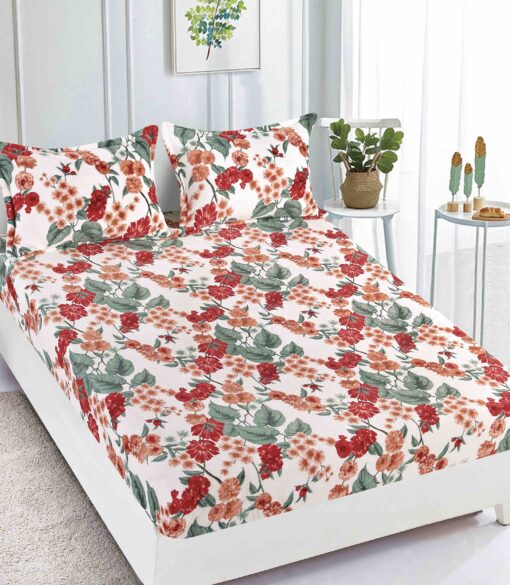 Set Husa de Pat Cocolino cu Elastic + 2 Fete de Perna, Pat 2 Persoane – JOJO Home