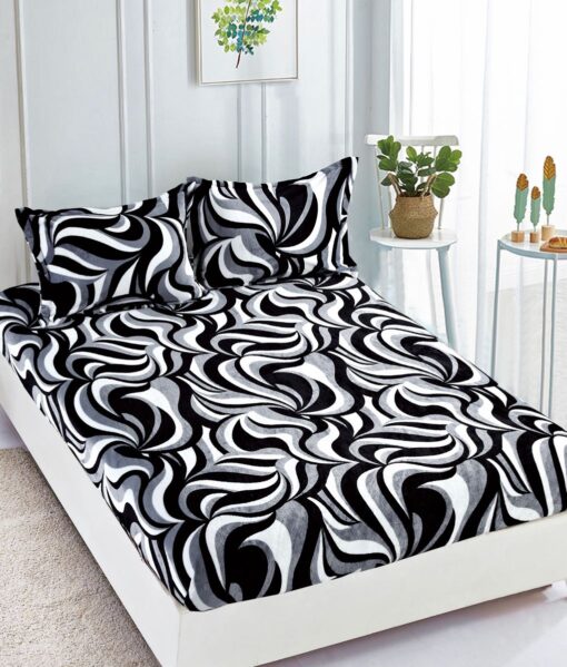 Set Husa de Pat Cocolino cu Elastic + 2 Fete de Perna, Pat 2 Persoane – JOJO Home