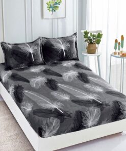 Set Husa de Pat Cocolino cu Elastic + 2 Fete de Perna, Pat 2 Persoane – JOJO Home