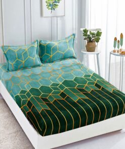 Set Husa de Pat Cocolino cu Elastic + 2 Fete de Perna, Pat 2 Persoane – JOJO Home