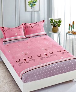 Set Husa de Pat Cocolino cu Elastic + 2 Fete de Perna, Pat 2 Persoane – JOJO Home