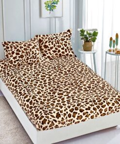Set Husa de Pat Cocolino cu Elastic + 2 Fete de Perna, Pat 2 Persoane – JOJO Home