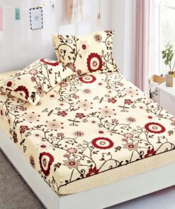 Set Husa de Pat Cocolino cu Elastic + 2 Fete de Perna, Pat 2 Persoane – JOJO Home