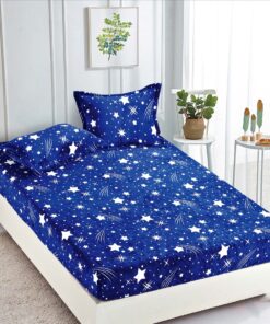 Set Husa de Pat Cocolino cu Elastic + 2 Fete de Perna, Pat 2 Persoane – JOJO Home