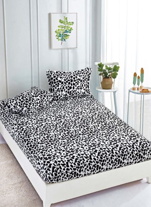 Set Husa de Pat Cocolino cu Elastic + 2 Fete de Perna, Pat 2 Persoane – JOJO Home