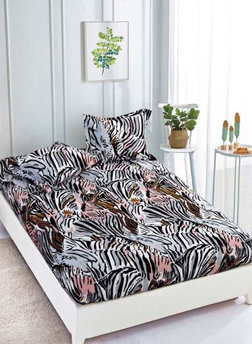 Set Husa de Pat Cocolino cu Elastic + 2 Fete de Perna, Pat 2 Persoane – JOJO Home
