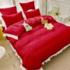 Lenjerie de pat Bumbac,Creponata,6 piese,JOJO Home