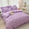 Lenjerie de pat Bumbac,Creponata,6 piese,JOJO Home