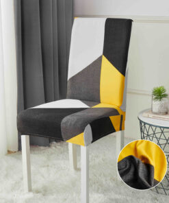 Set 6 Huse Elastice Scaun, Bumbac Elasticizat, JOJO Home