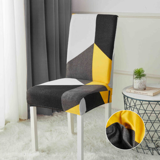 Set 6 Huse Elastice Scaun, Bumbac Elasticizat, JOJO Home