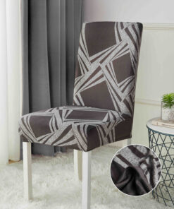 Set 6 Huse Elastice Scaun, Bumbac Elasticizat, JOJO Home