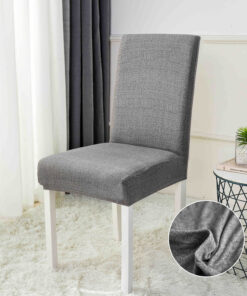 Set 6 Huse Elastice Scaun, Bumbac Elasticizat, JOJO Home