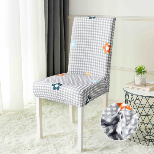Set 6 Huse Elastice Scaun, Bumbac Elasticizat, JOJO Home