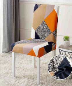 Set 6 Huse Elastice Scaun, Bumbac Elasticizat, JOJO Home