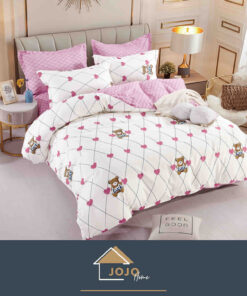 Lenjerie de pat Bumbac Finet 6 piese, JOJO Home