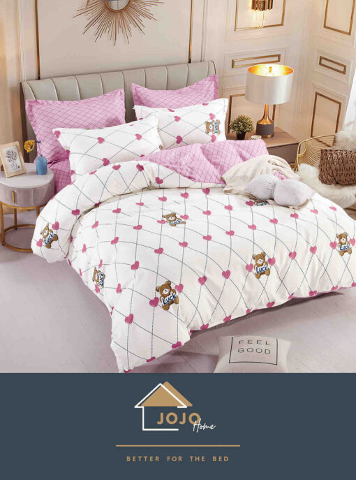 Lenjerie de pat Bumbac Finet 6 piese, JOJO Home