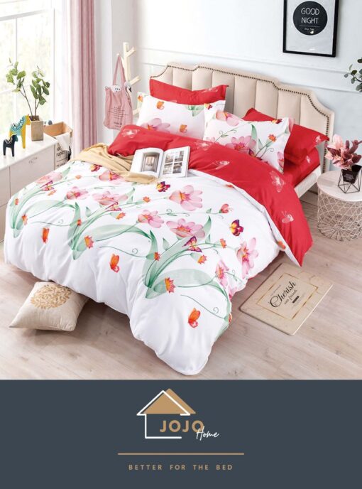 Lenjerie de pat Bumbac Finet 6 piese, JOJO Home