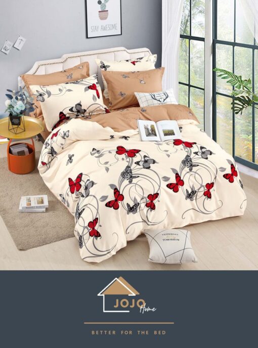 Lenjerie de pat Bumbac Finet 6 piese, JOJO Home