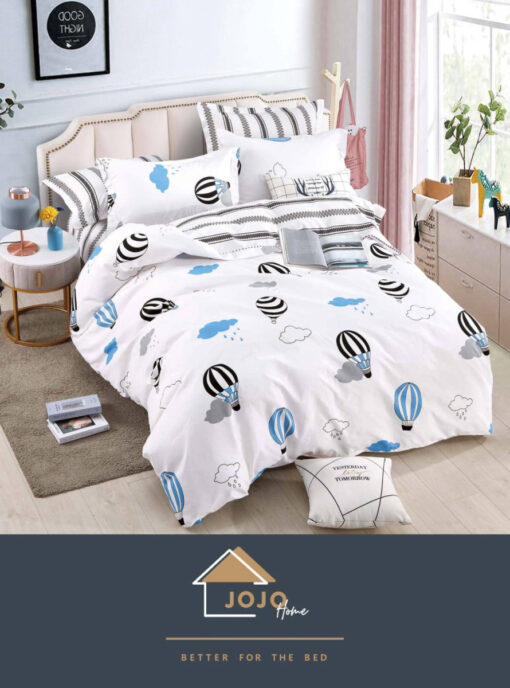 Lenjerie de pat Bumbac Finet 6 piese, JOJO Home