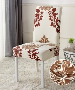 Set 4 Huse Elastice Scaun, Bumbac Elasticizat, JOJO Home