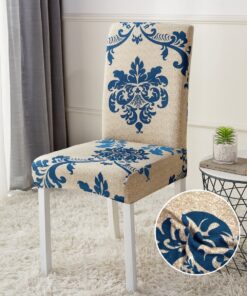 Set 4 Huse Elastice Scaun, Bumbac Elasticizat, JOJO Home