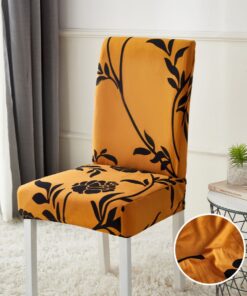 Set 4 Huse Elastice Scaun, Bumbac Elasticizat, JOJO Home