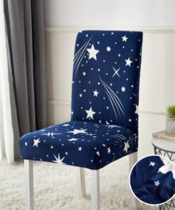Set 4 Huse Elastice Scaun, Bumbac Elasticizat, JOJO Home