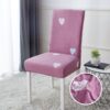 Set 4 Huse Elastice Scaun, Bumbac Elasticizat, JOJO Home