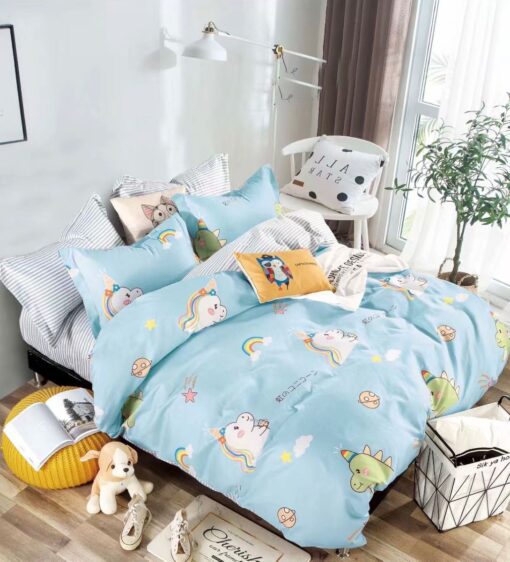 Lenjerie de pat Finet 4 piese, 1 Persoana JOJO Home