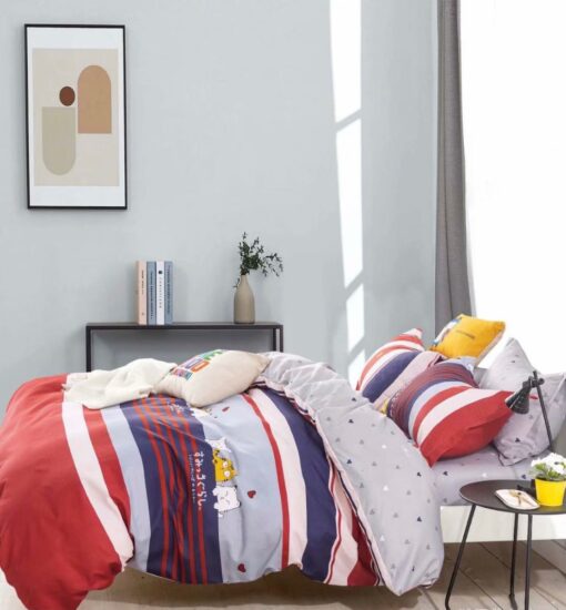 Lenjerie de pat Finet 4 piese, 1 Persoana JOJO Home