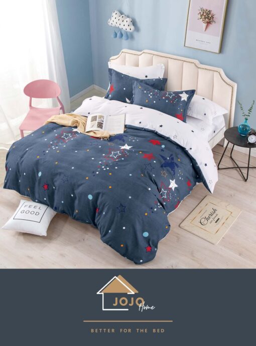 Lenjerie de pat Finet 4 piese, 1 Persoana JOJO Home