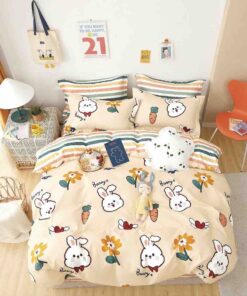 Lenjerie de pat Finet 4 piese, 1 Persoana JOJO Home
